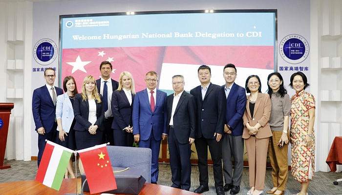 Governor of the Hungarian National Bank Dr. Gy?rgy Matolcsy Visits CDI 20231031